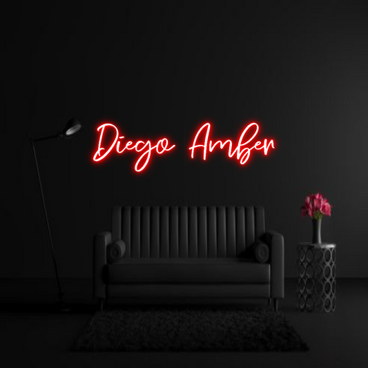 CREATE YOUR OWN WEDDING NEON SIGN Diego  Amber