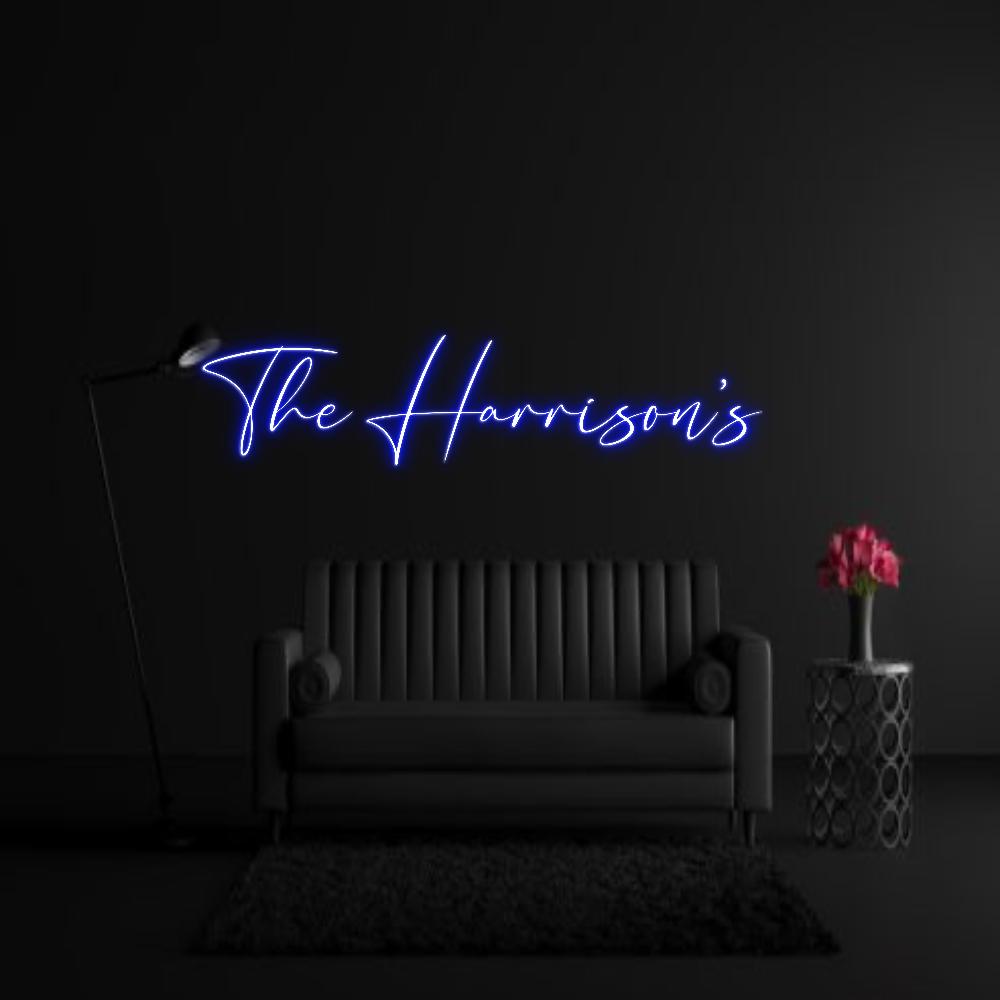 CREATE YOUR OWN WEDDING NEON SIGN The Harrison’s