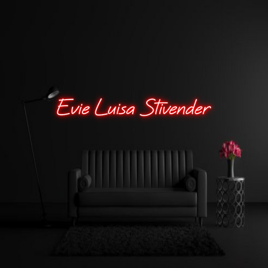 CREATE YOUR OWN WEDDING NEON SIGN Evie Luisa St...