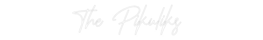 CREATE YOUR OWN WEDDING NEON SIGN The Pikuliks