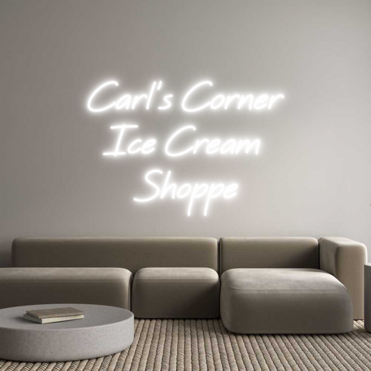 CREATE YOUR OWN CUSTOM NEON Carl's Corner...