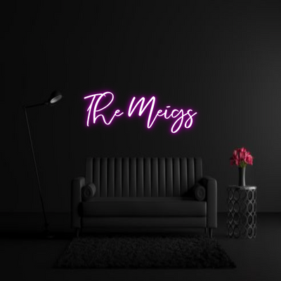 CREATE YOUR OWN WEDDING NEON SIGN The Meigs