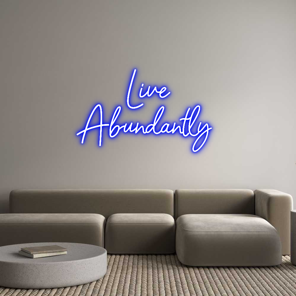 CREATE YOUR OWN CUSTOM NEON Live
Abundan...