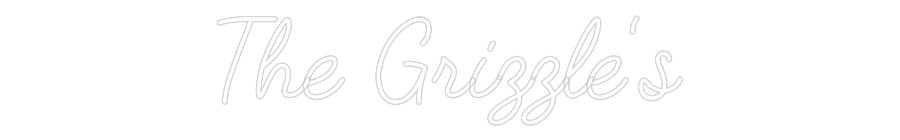 CREATE YOUR OWN WEDDING NEON SIGN The Grizzle's