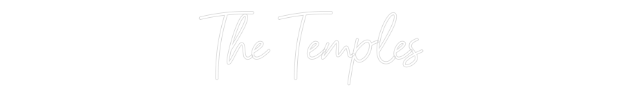 CREATE YOUR OWN WEDDING NEON SIGN The Temples