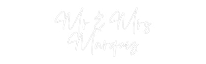 CREATE YOUR OWN WEDDING NEON SIGN Mr & Mrs
Mar...