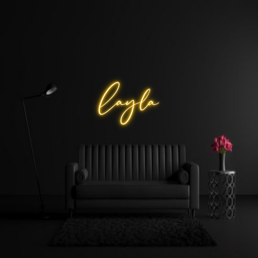 CREATE YOUR OWN WEDDING NEON SIGN Layla