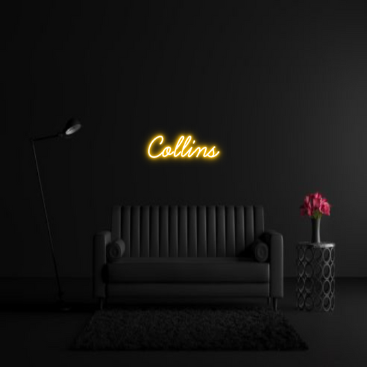 CREATE YOUR OWN WEDDING NEON SIGN Collins