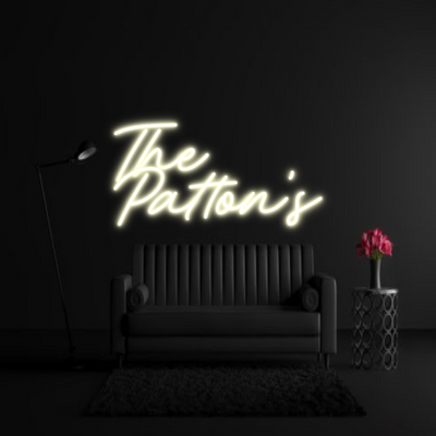 CREATE YOUR OWN WEDDING NEON SIGN The
Patton’s