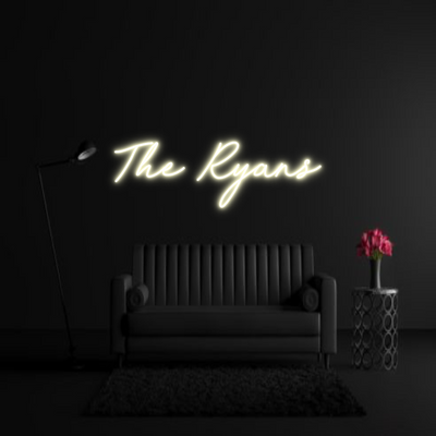 CREATE YOUR OWN WEDDING NEON SIGN The Ryans