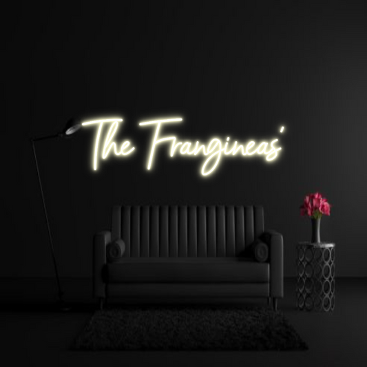 CREATE YOUR OWN WEDDING NEON SIGN The Frangineas’