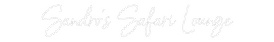 CREATE YOUR OWN WEDDING NEON SIGN Sandro’s Safa...