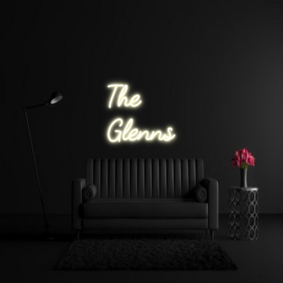 CREATE YOUR OWN WEDDING NEON SIGN The
Glenns