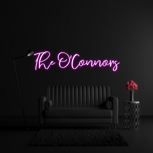 CREATE YOUR OWN WEDDING NEON SIGN The O’Connors