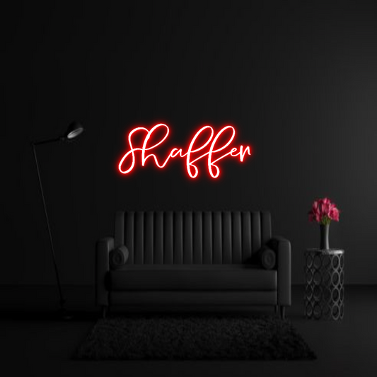 CREATE YOUR OWN WEDDING NEON SIGN Shaffer