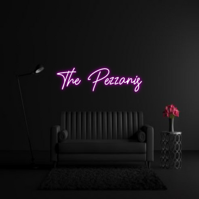 CREATE YOUR OWN WEDDING NEON SIGN The Pezzanis