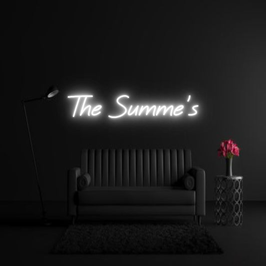 CREATE YOUR OWN WEDDING NEON SIGN The Summe's