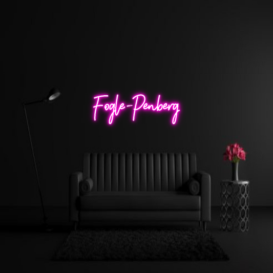 CREATE YOUR OWN WEDDING NEON SIGN Fogle-Penberg