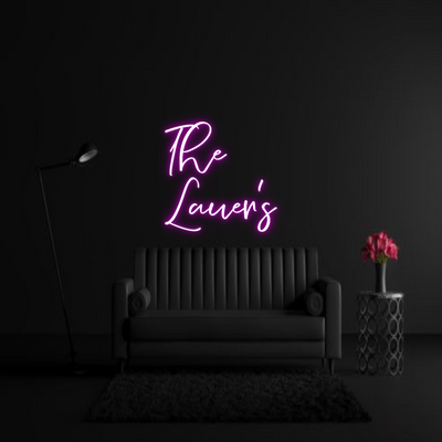 CREATE YOUR OWN WEDDING NEON SIGN The
Lauer's