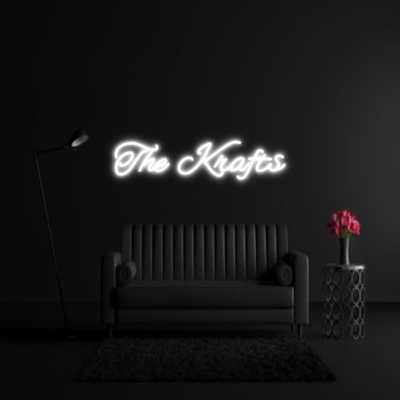 CREATE YOUR OWN WEDDING NEON SIGN The Krafts