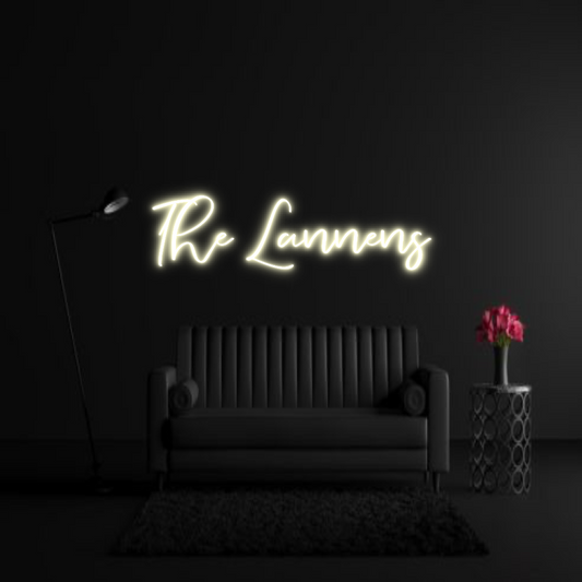 CREATE YOUR OWN WEDDING NEON SIGN The Lannens