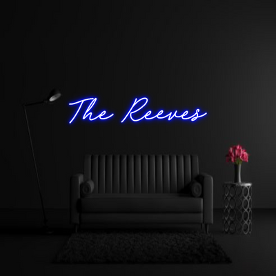 CREATE YOUR OWN WEDDING NEON SIGN The Reeves