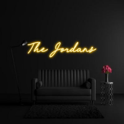 CREATE YOUR OWN WEDDING NEON SIGN The Jordans