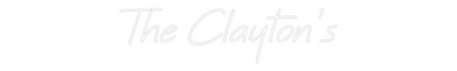 CREATE YOUR OWN WEDDING NEON SIGN The Clayton's