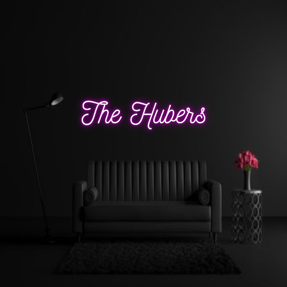 CREATE YOUR OWN WEDDING NEON SIGN The Hubers