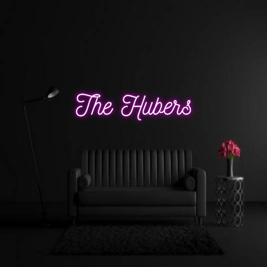 CREATE YOUR OWN WEDDING NEON SIGN The Hubers