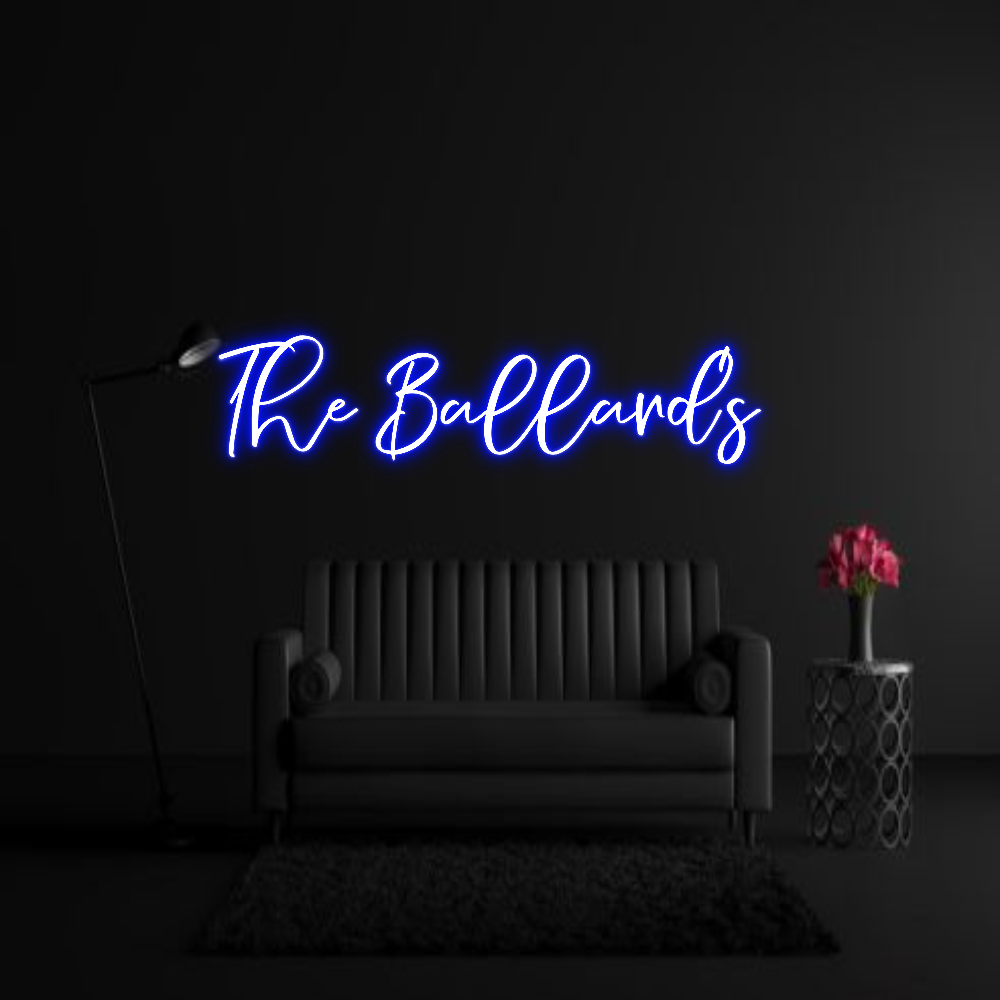 CREATE YOUR OWN WEDDING NEON SIGN The Ballard's