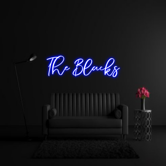 CREATE YOUR OWN WEDDING NEON SIGN The Blacks