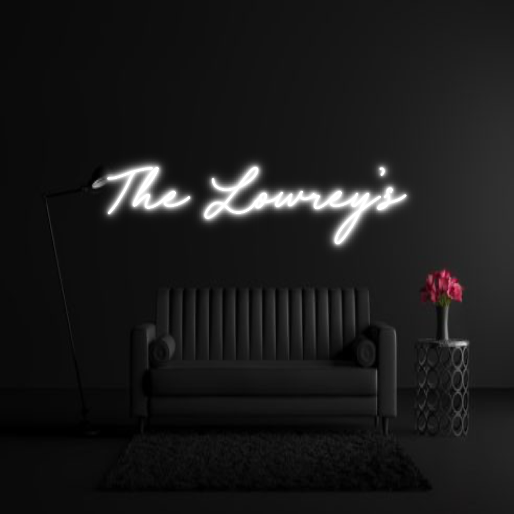 CREATE YOUR OWN WEDDING NEON SIGN The Lowrey’s