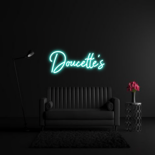 CREATE YOUR OWN WEDDING NEON SIGN  Doucette's