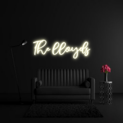 CREATE YOUR OWN WEDDING NEON SIGN The lloyds