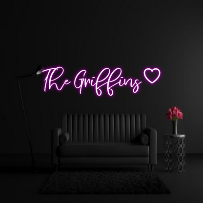 CREATE YOUR OWN WEDDING NEON SIGN The Griffins
