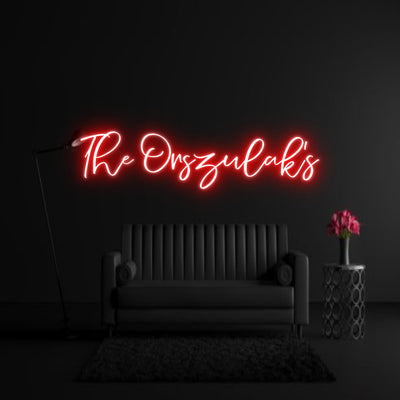 CREATE YOUR OWN WEDDING NEON SIGN The Orszulak’s