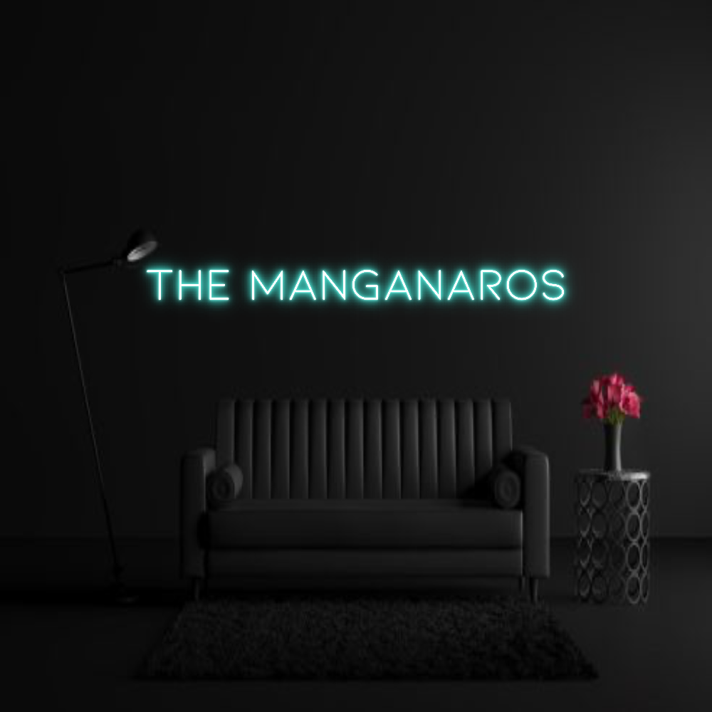 CREATE YOUR OWN WEDDING NEON SIGN THE MANGANAROS
