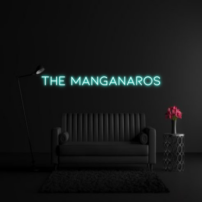 CREATE YOUR OWN WEDDING NEON SIGN THE MANGANAROS