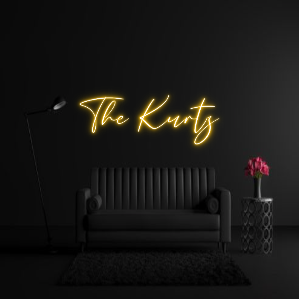 CREATE YOUR OWN WEDDING NEON SIGN The Kurtz