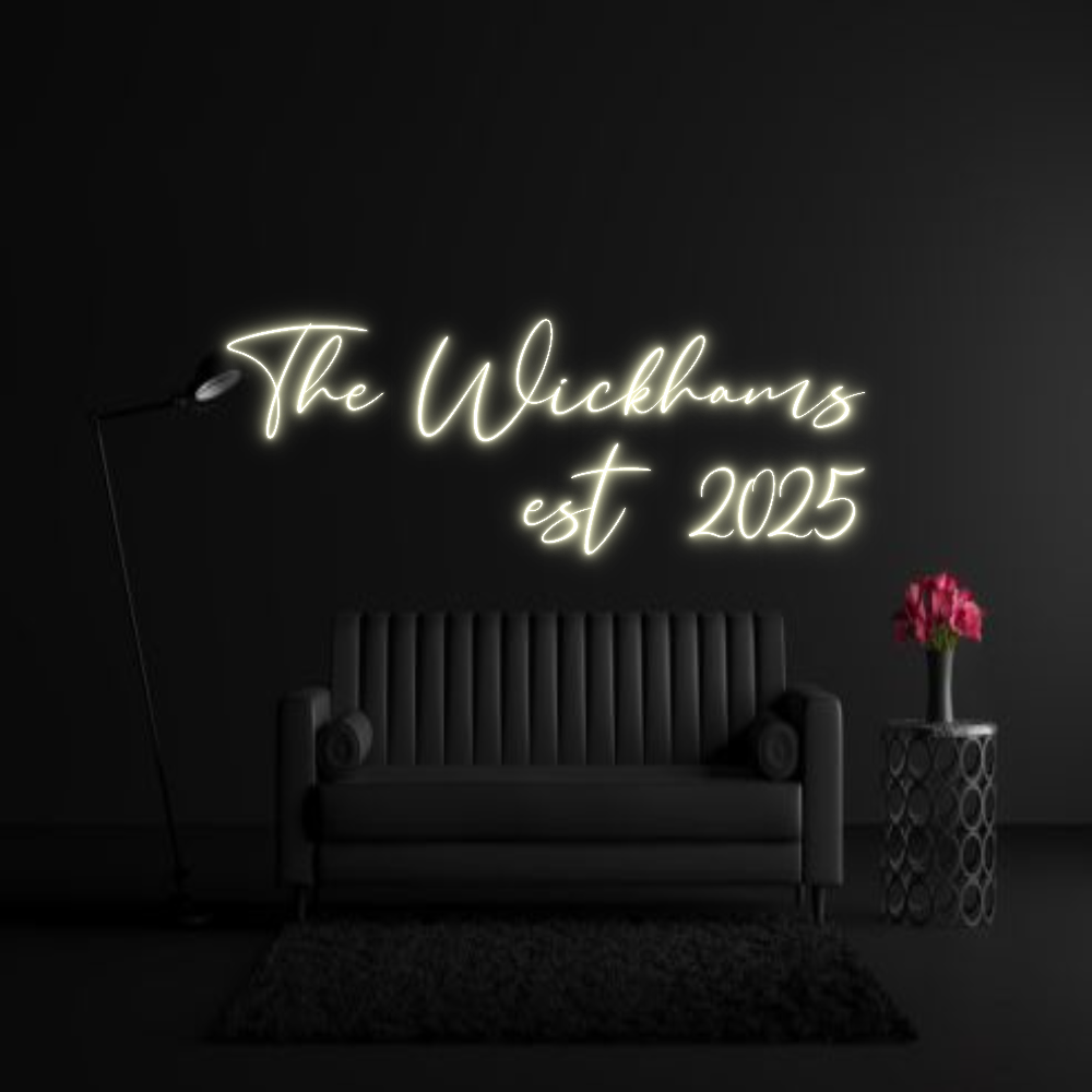 CREATE YOUR OWN WEDDING NEON SIGN The Wickhams
...