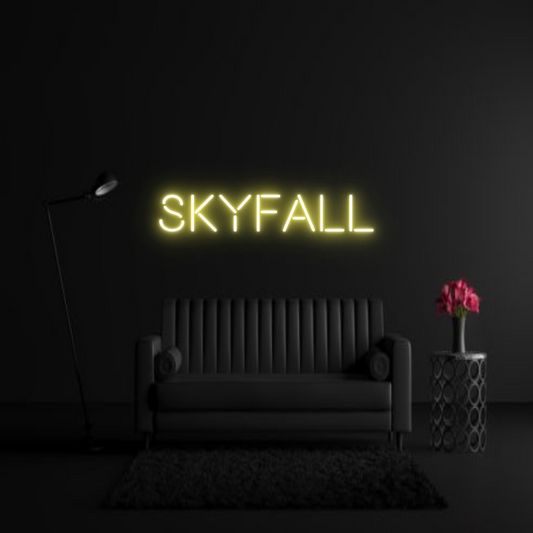CREATE YOUR OWN WEDDING NEON SIGN Skyfall
