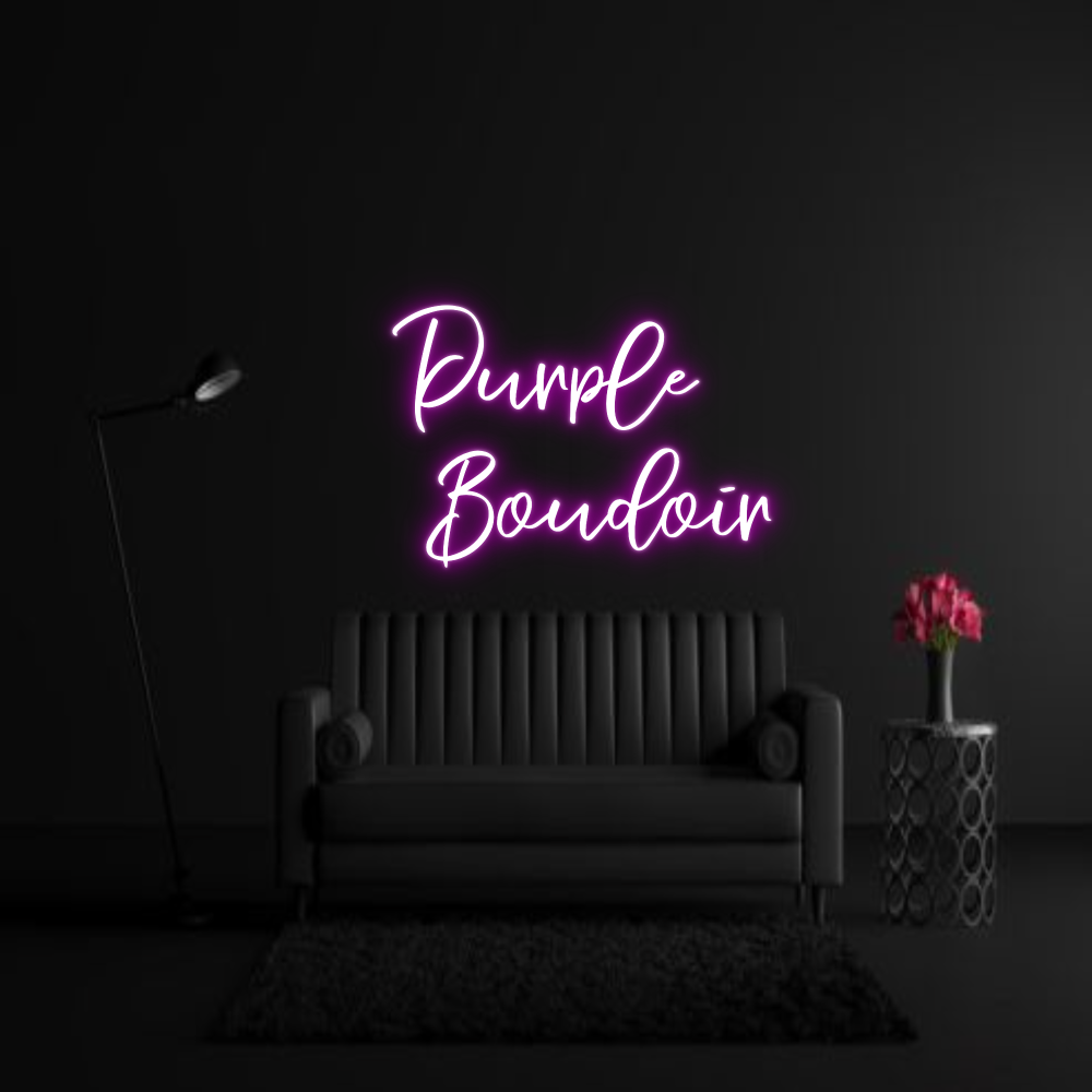 CREATE YOUR OWN WEDDING NEON SIGN Purple
     ...