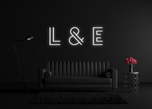 CREATE YOUR OWN CUSTOM NEON L & E