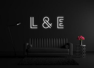 CREATE YOUR OWN CUSTOM NEON L & E