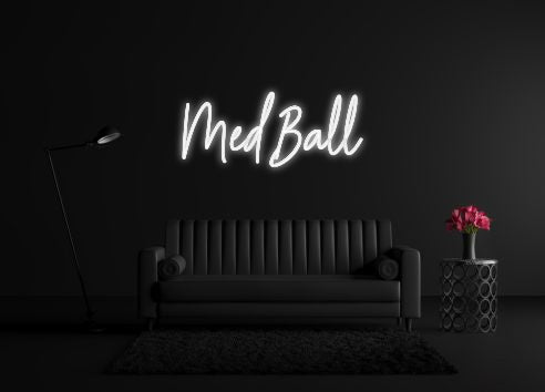 CREATE YOUR OWN CUSTOM NEON Med Ball