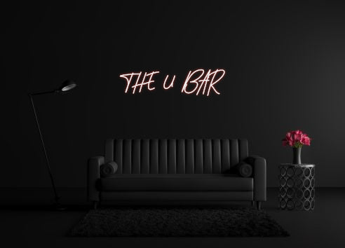 CREATE YOUR OWN CUSTOM NEON THE U BAR