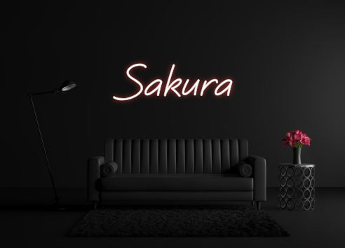 CREATE YOUR OWN CUSTOM NEON Sakura