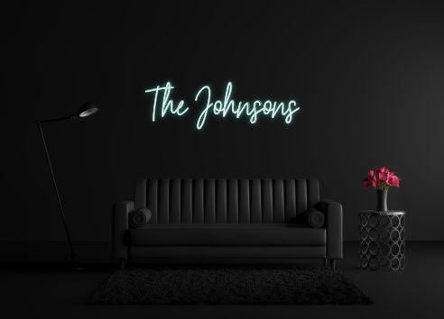 CREATE YOUR OWN CUSTOM NEON The Johnsons