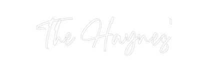 CREATE YOUR OWN CUSTOM NEON The Haynes'